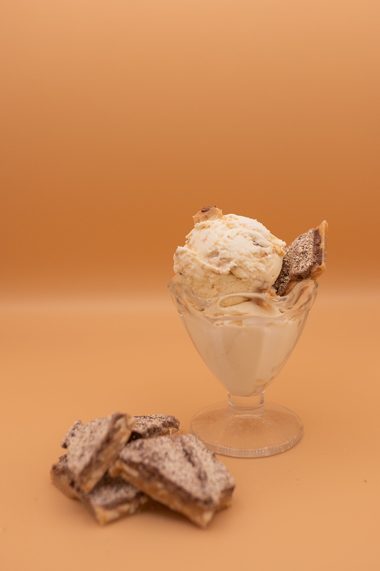 Almond Toffee Crunch Ice Cream